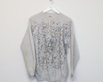 Vintage unbranded sweatshirt in Grey. Best fits M