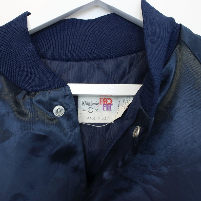 Vintage King Louie Jacket in Navy. Best Fits L Etsy