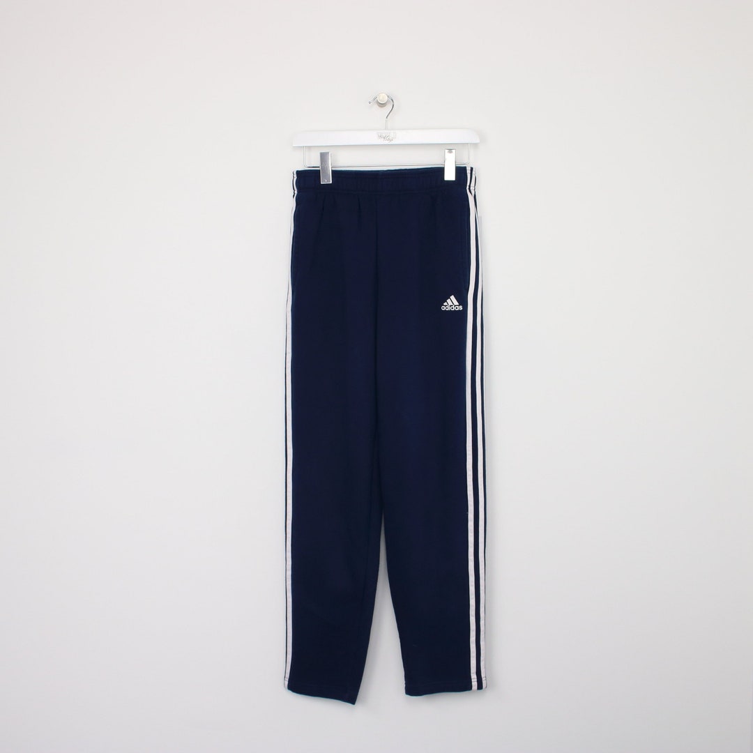 Vintage Adidas Joggers in Blue. Best Fits M Etsy