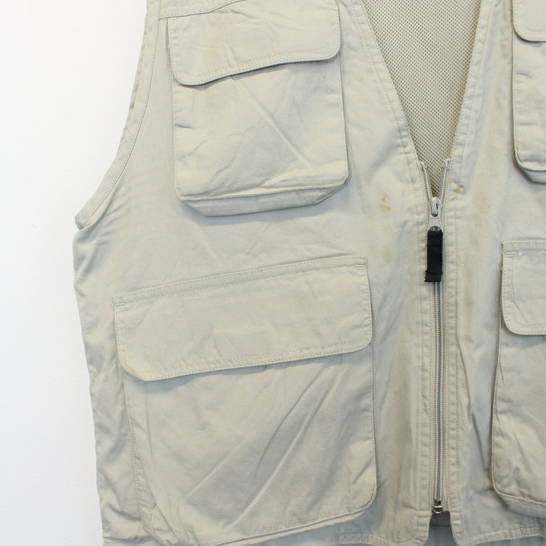 Vintage Nicole St Gilles vest in Grey. Best fits M image 4