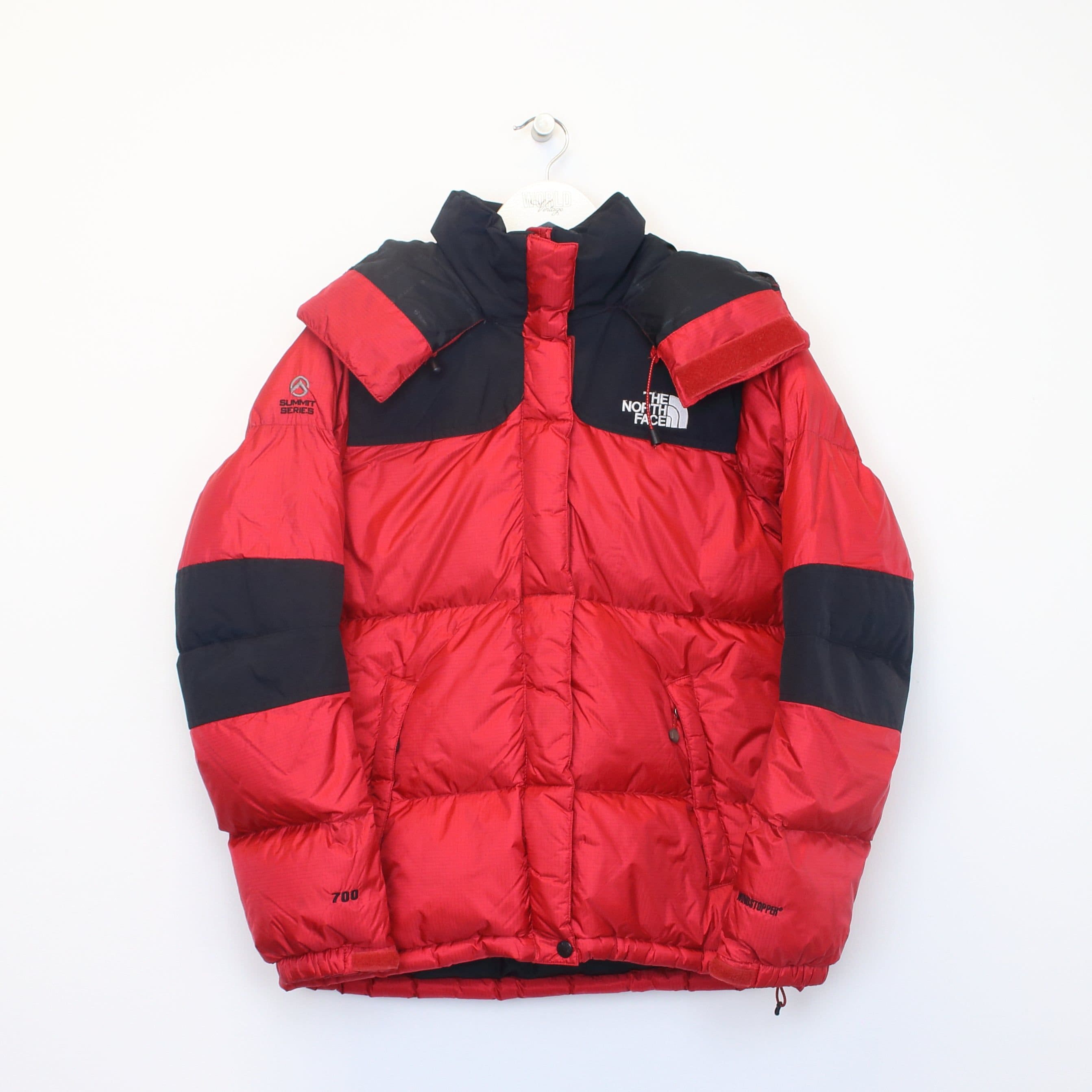 Vintage The North Face Red Denali Fleece Jacket (Size L) — RootsBK