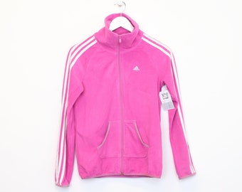 Vintage Adidas women's sweatshirt in pink. Best Fits S