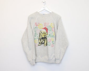 Vintage Hanes sweatshirt in Grey. Best fits M