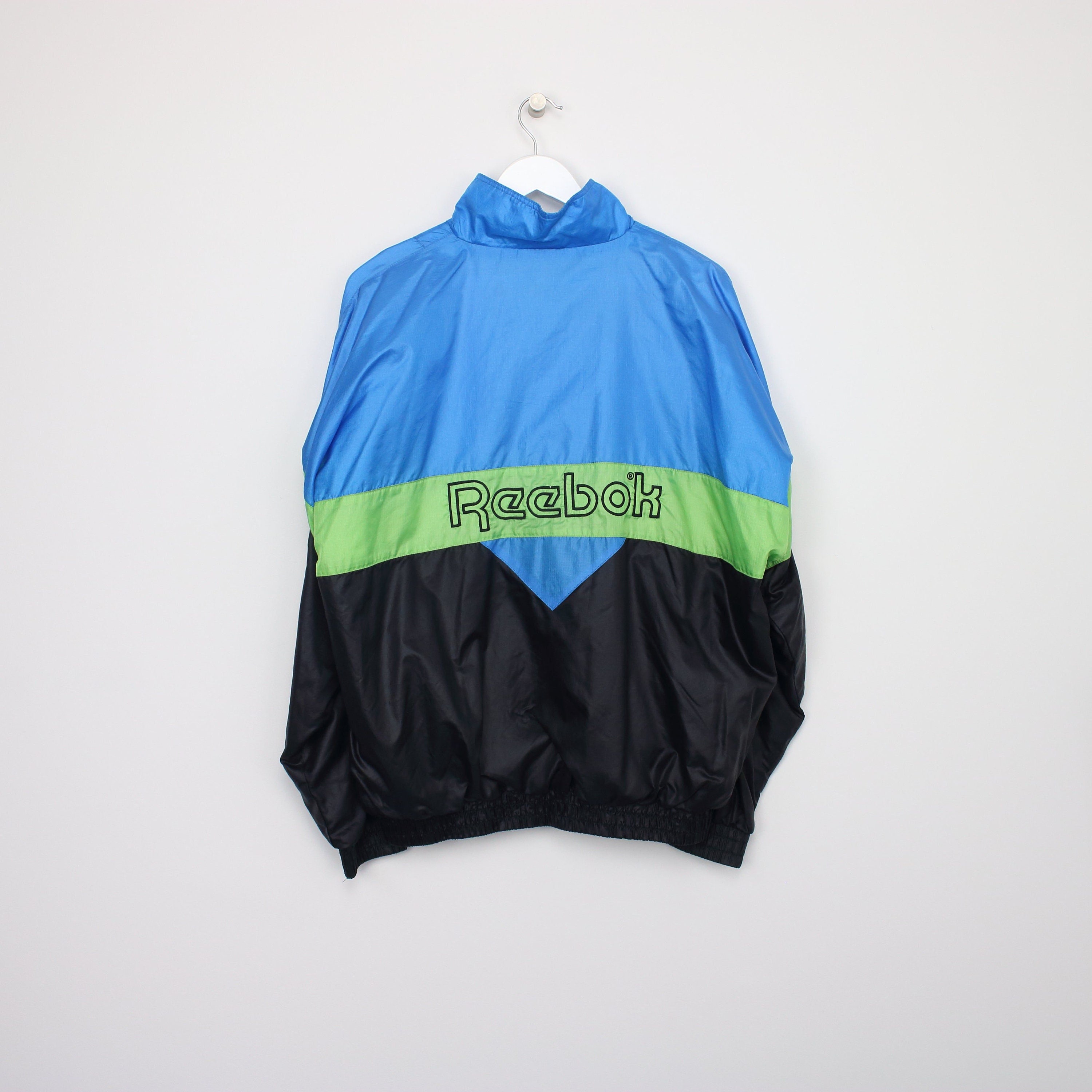 veste reebok vintage homme deepblue