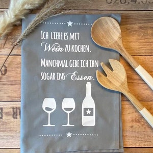 Dish Towel Towel Dish Towel Wine Wine Cooking Food Kitchen Towel | washing dishes | funny gift
