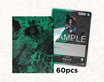 ONE PIECE TCG Sleeves: Brook Leader Sleeves x60pcs