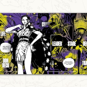 Tapis de jeu ONE PIECE TCG : Tapis de jeu Nico Robin Leader