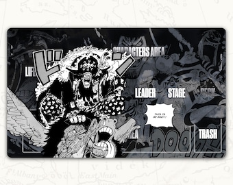 黒ひげ海賊団 TCG プレイマット: ワンピース トレーディングカード