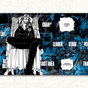Tapete de jogo ONE PIECE TCG: Tapete de jogo do líder Sakazuki Akainu