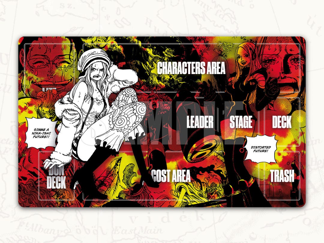ONE PIECEカードゲーム プレイマット ボニー ワンピースTCGプレイマット：ボニー隊長プレイマット - Etsy 日本