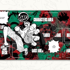 ONE PIECE TCG Playmat: Luffy Leader Playmat