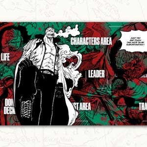 ONE PIECE TCG Speelmat: Smoker Leader Speelmat