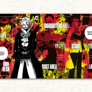Tapis de jeu ONE PIECE TCG : Tapis de jeu Sabo Leader