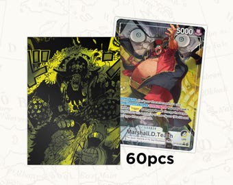 ONE PIECE TCG Sleeves: Marshall D. Teach Blackbeard Leader Sleeves