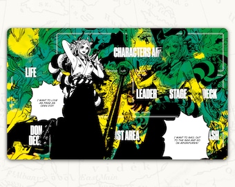 ヤマト ワンピース TCG プレイマット ステッチエッジ OP06 リーダー