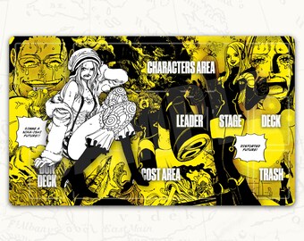 ワンピースTCGプレイマット：ボニー隊長プレイマット - Etsy 日本