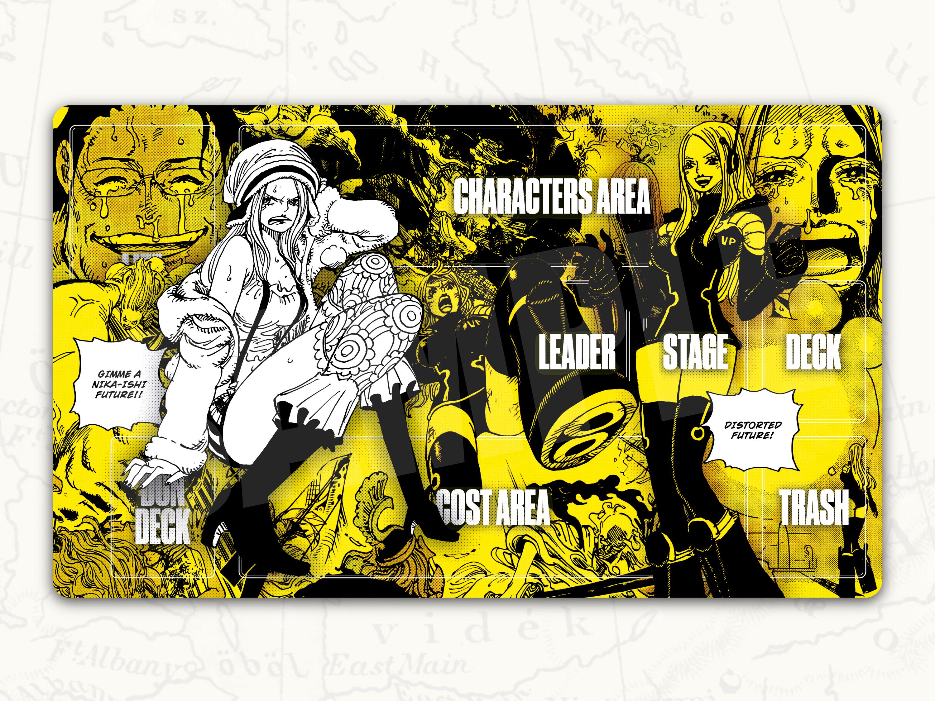 ワンピースTCGプレイマット：ボニー隊長プレイマット - Etsy 日本