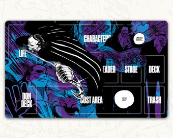 ワンピースTCGプレイマット：クロコダイルリーダープレイマット - Etsy