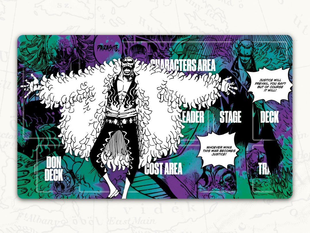 ONE PIECE TCG Playmat Doflamingo Leader Playmat Etsy ONE PIECE TCG Playmat Doflamingo Leader Playmat Etsy