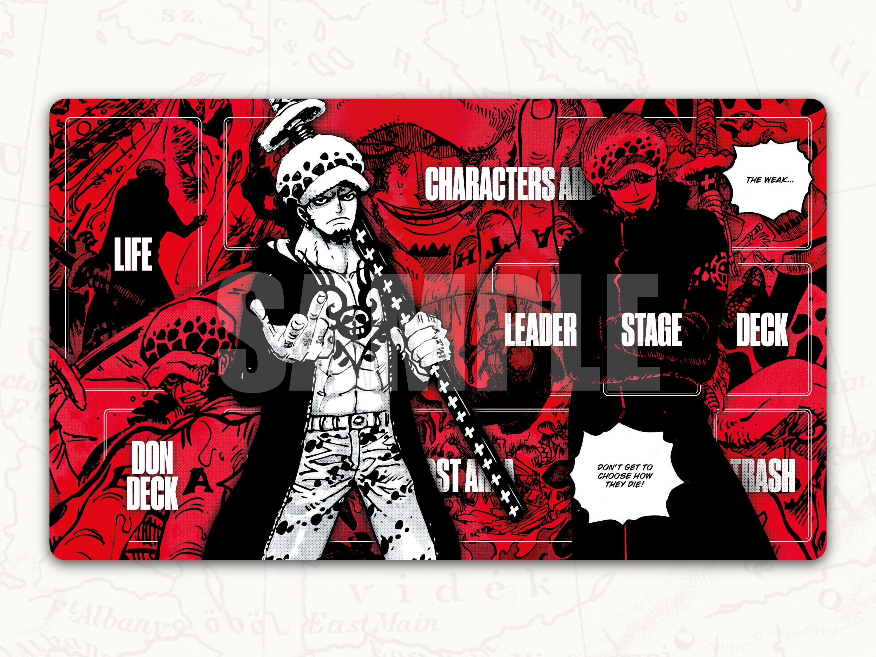 ONE PIECE TCG Playmat: Law Leader Playmat - Etsy