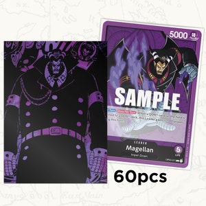 EEN STUK TCG Sleeves: Magellan Leader Sleeves x60st