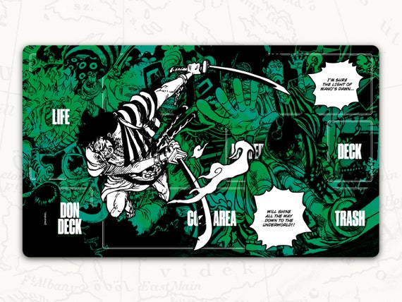 ONE PIECE TCG Playmat: Kin'emon Leader Playmat 