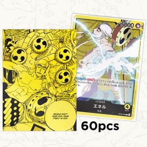 Manchons TCG ONE PIECE : Manchons Enel Leader x60pcs