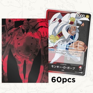 Mangas ONE PIECE TCG: Mangas Garp Leader x60pcs