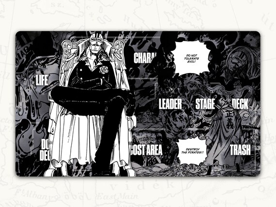 ONE PIECE TCG Playmat: Sakazuki Akainu Leader Playmat - Etsy ONE PIECE TCG Playmat: Sakazuki Akainu Leader Playmat - Etsy