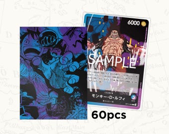 ONE PIECE TCG Sleeves: Luffy Leader Sleeves x60pcs