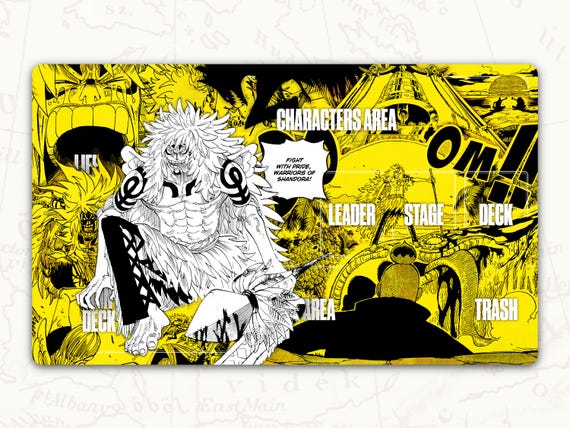 ONE PIECE TCG Playmat: Kalgara Leader Playmat - Etsy