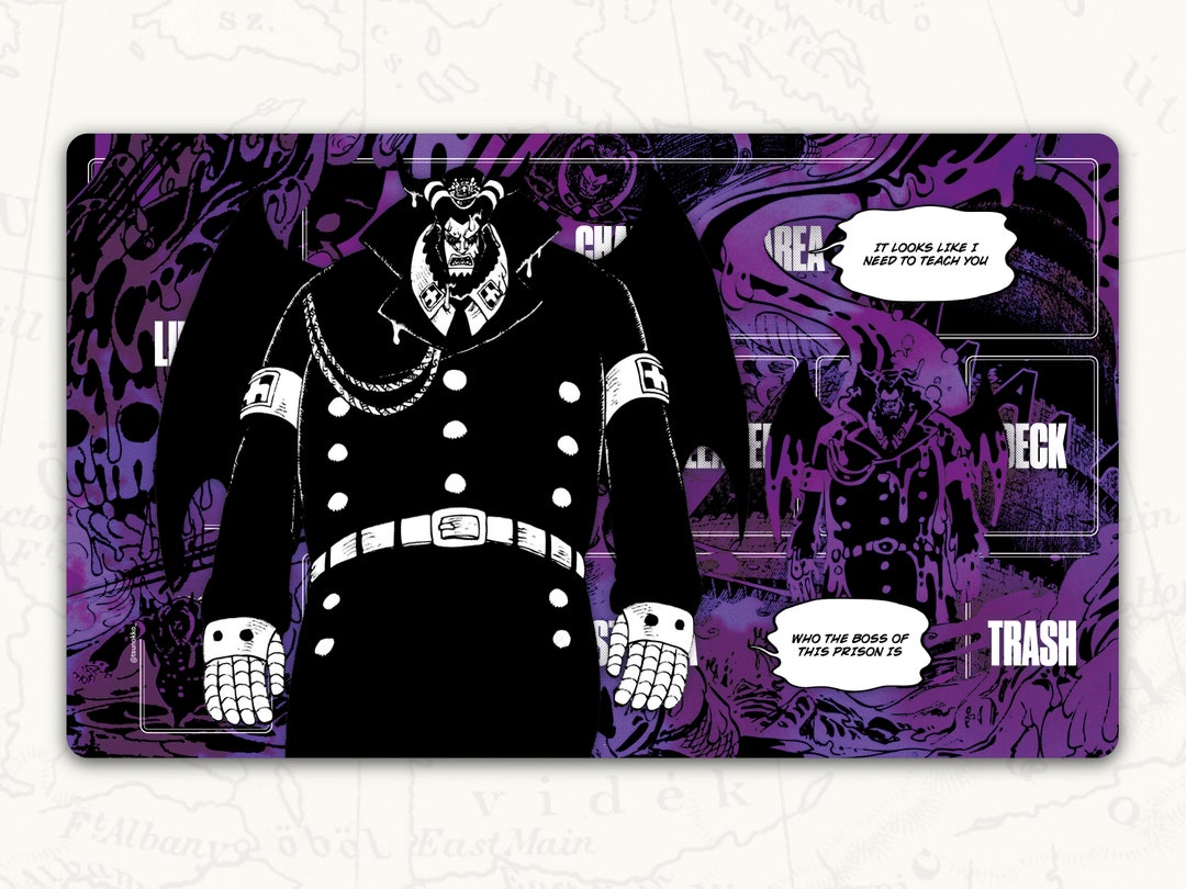 ONE PIECE TCG Playmat Magellan Leader Playmat Etsy