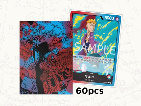one piece tcg card sleeve size Sleeves 2 Standard Blue One Piece Card Back Toys Store Japan 70 licensed artwork sleeves per pack. Bandai Namco One Piece TCG