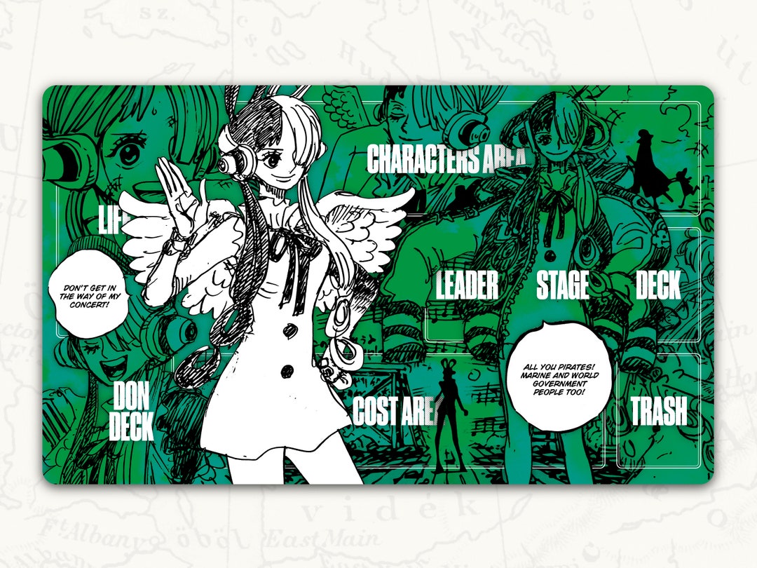 ONE PIECE TCG Playmat: Uta Leader Playmat - Etsy 日本 ONE PIECE TCG Playmat: Uta Leader Playmat - Etsy 日本