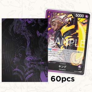 Mangas ONE PIECE TCG: Mangas King Leader x60pcs