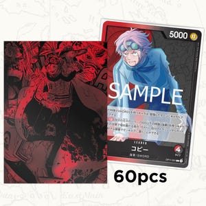 Pochettes ONE PIECE TCG : Pochettes Koby Leader x60 pièces
