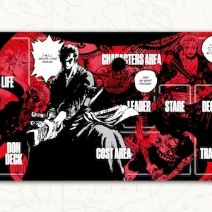 Tapis de jeu ONE PIECE TCG : Tapis de jeu Zoro Leader