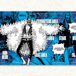 Tapis de jeu ONE PIECE TCG : Tapis de jeu Doflamingo Leader