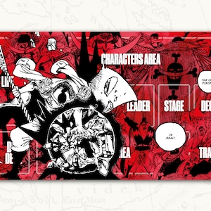 Tapis de jeu ONE PIECE TCG : Tapis de jeu Leader Barbe Blanche