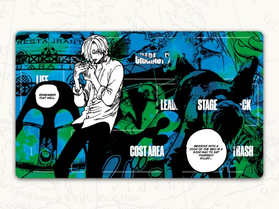 ONE PIECE TCG Playmat: Sanji Leader Playmat - Etsy 日本