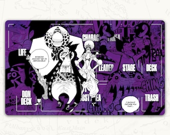 ワンピースTCGプレイマット：フォクシーリーダープレイマット - Etsy 日本