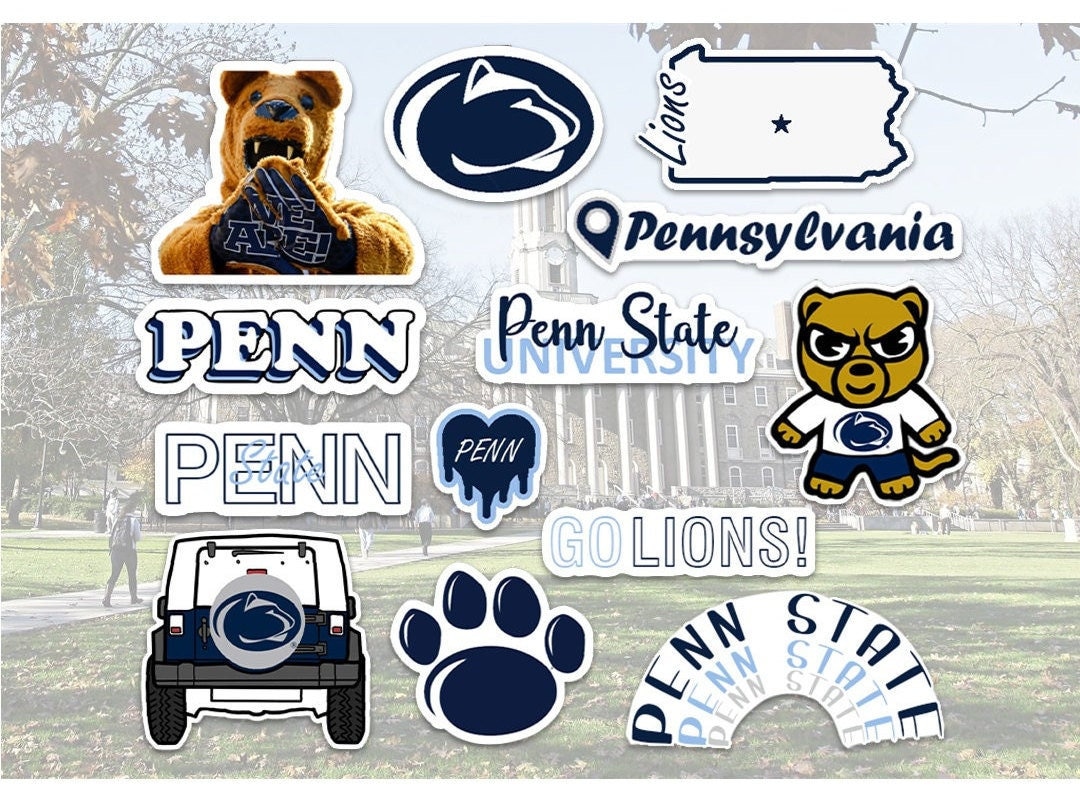 Penn State Stickers Etsy