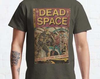 Dead Space fan art comic cover Classic T-Shirt, Sweatshirt, Hoodie - 40828