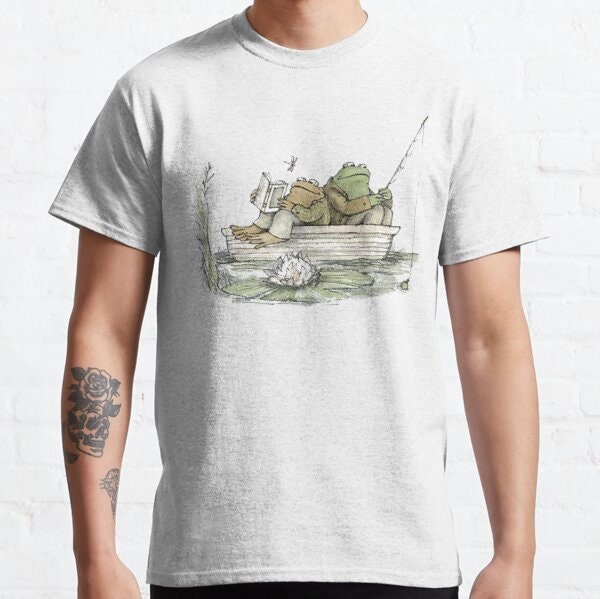 Frog and Toad Fishing Classic T-Shirt, Sweatshirt, Hoodie - 40838