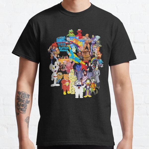 Souvenirs mashup rétro des années 80 - Séries TV pour enfants des années 80 T-shirt classique, sweat-shirt, sweat à capuche - 40491