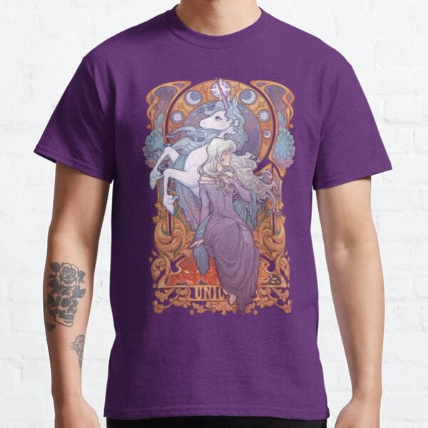 Lady Amalthea - The Last Unicorn Getailleerd T-shirt, sweatshirt, hoodie - 40531