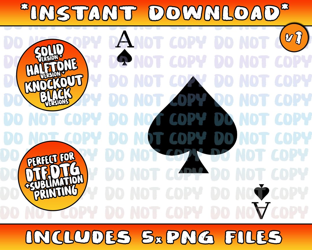 Ace of Spades Deck of Cards Halloween Costume Png Bundle, Trending Png