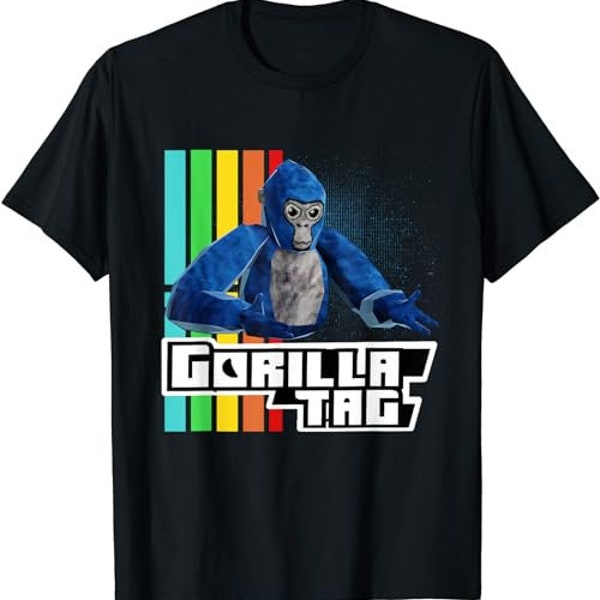 cool gorilla tag shirt retro gorilla tag monke VR Gamer  T-Shirt, Sweatshirt, Hoodie - 37754