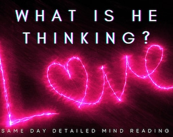 In-Depth Same Day Telepathy Psychic Love Reading - NO TOOLS
