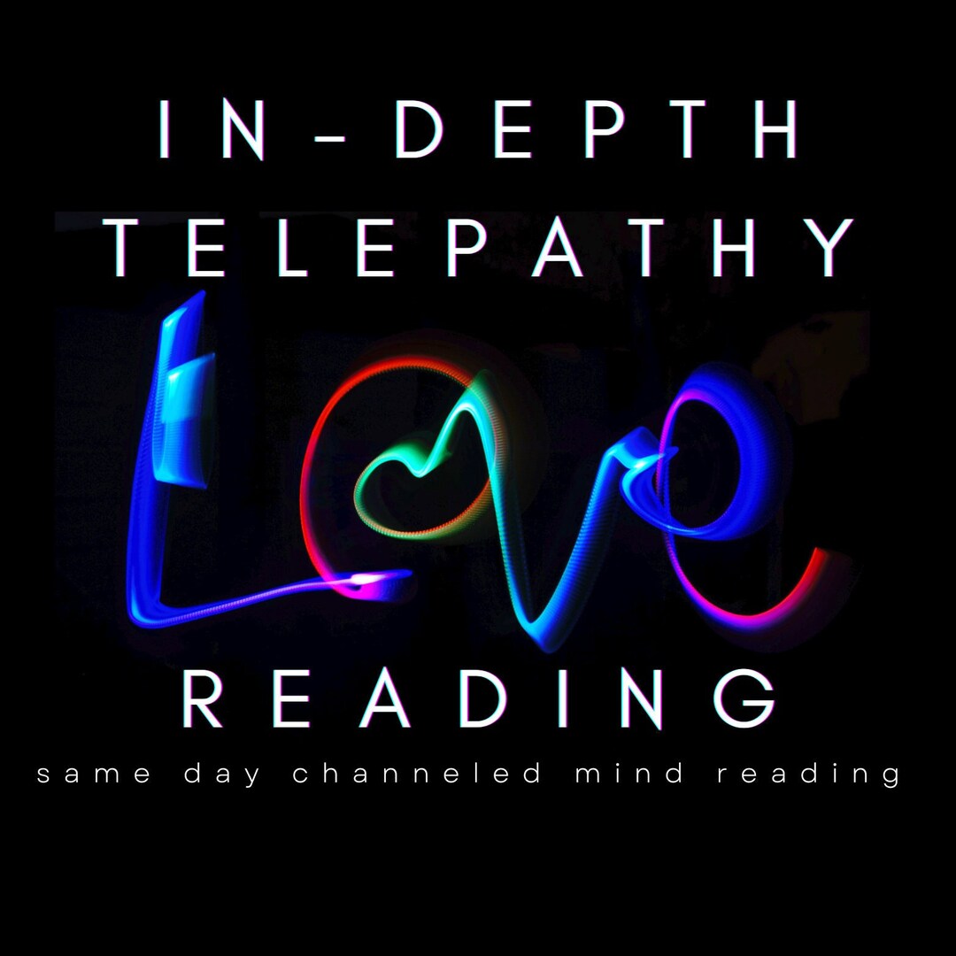 Indepth Channeled Telepathic Love Reading NO TOOLS Remote Etsy